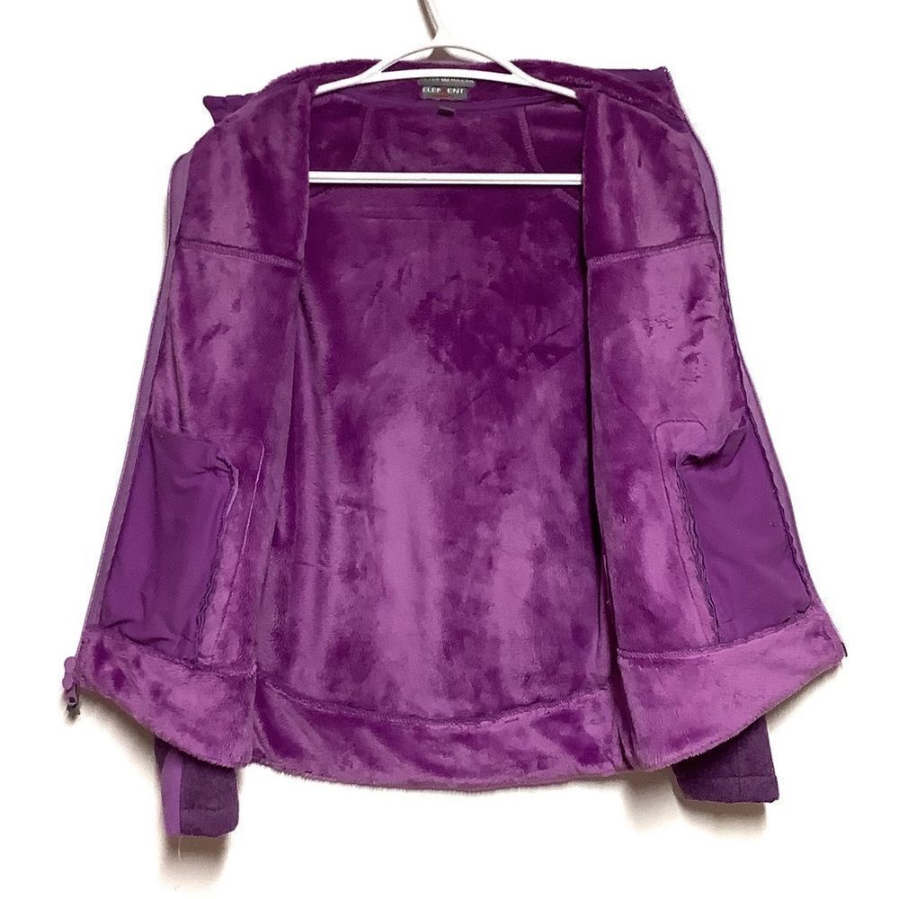 Peter Millar Womens Element 4 Warmth Purple Full Zip Jacket Size Small - Picture 7 of 7